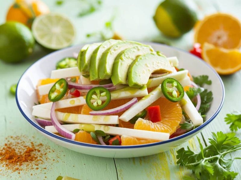 Jicama and Lime Slaw