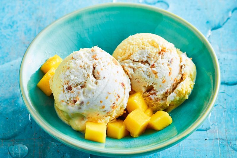Mango Coconut Ice Cream