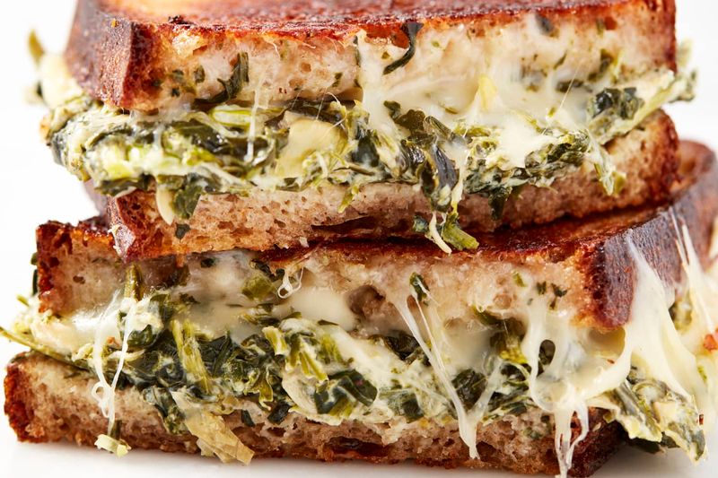 Artichoke and Spinach Panini