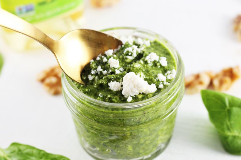 Spinach and Feta Pesto