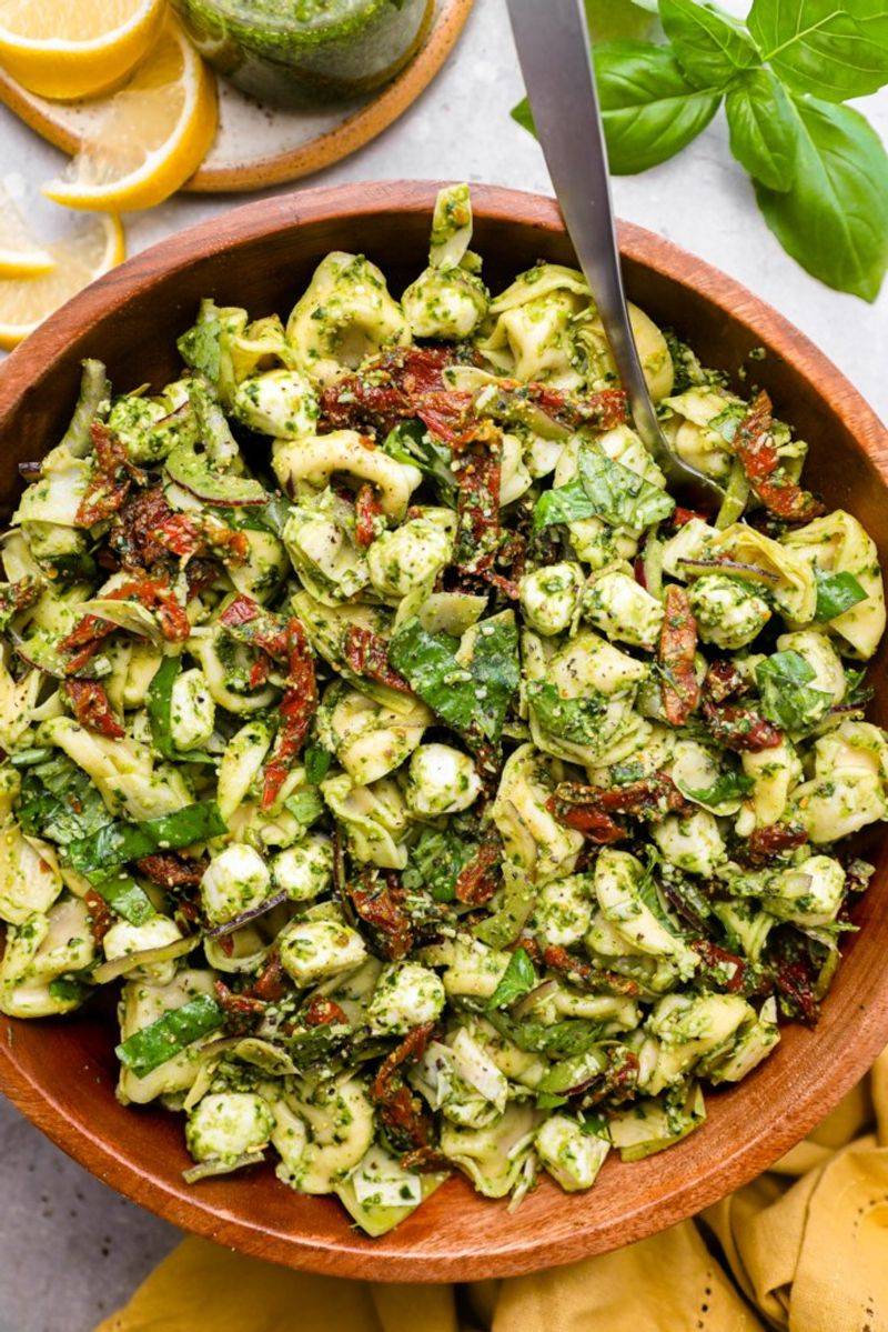 Pesto Tortellini Salad