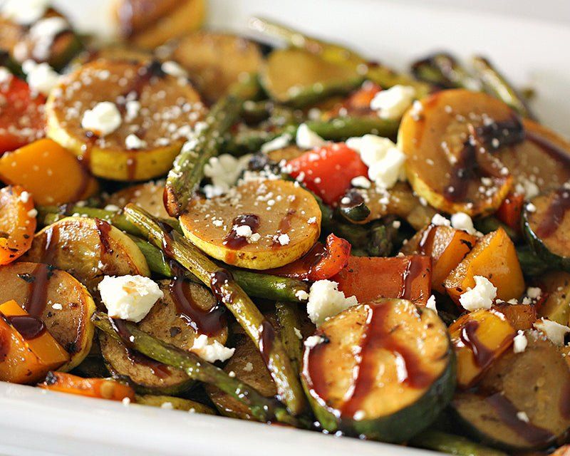 Balsamic Grilled Vegetable Salad