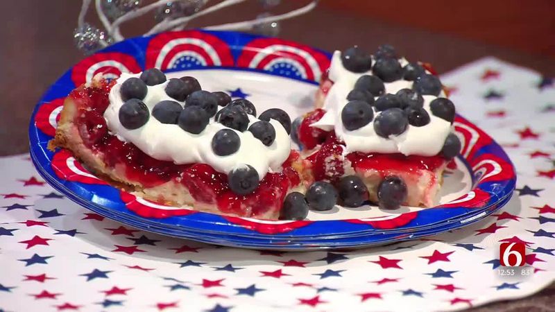 Blueberry Firecracker Bars