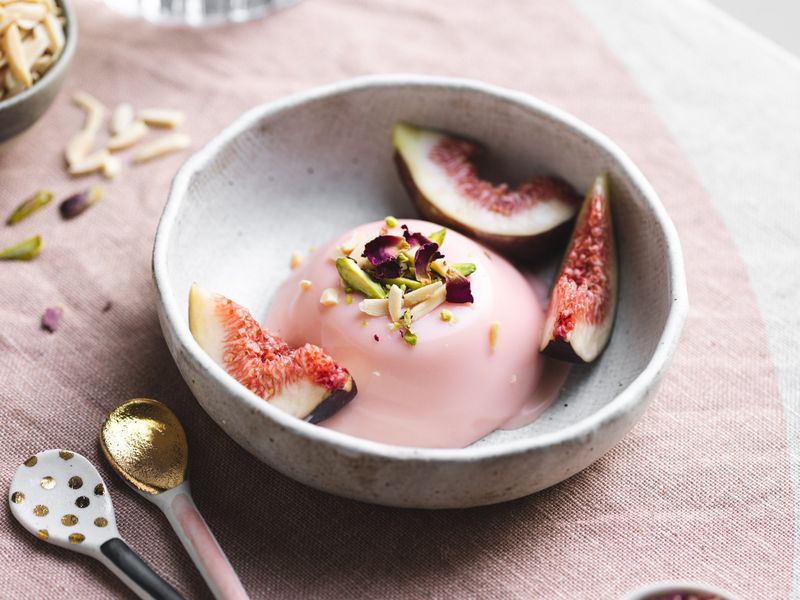 Rose Panna Cotta