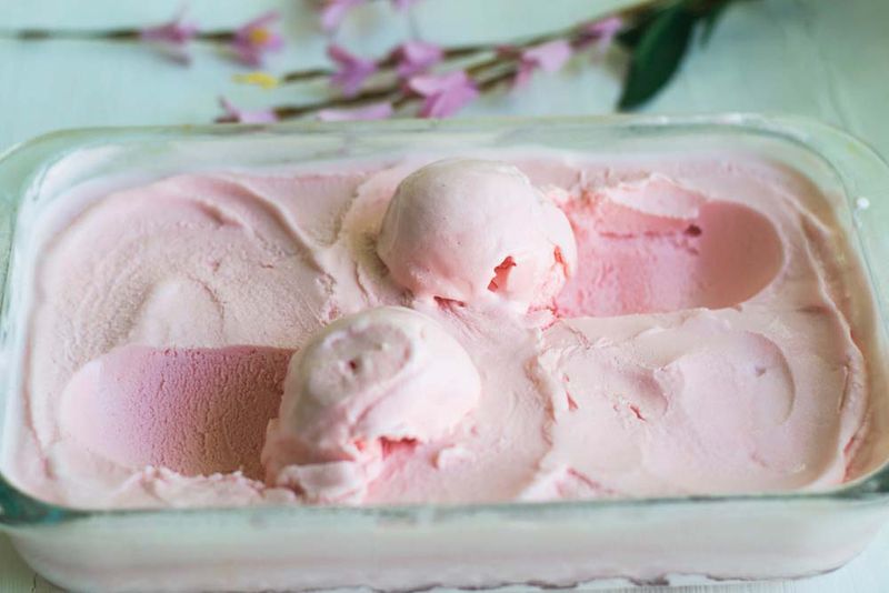 Rose Ice Cream