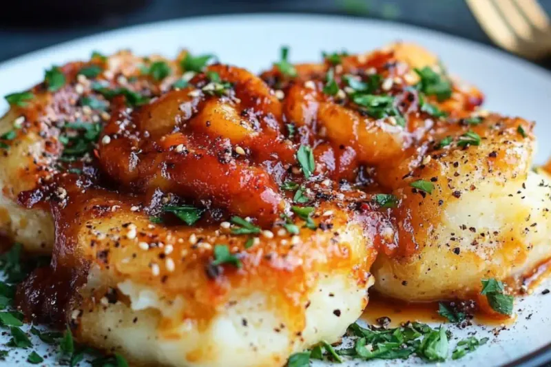 Smoky BBQ Smashed Potatoes