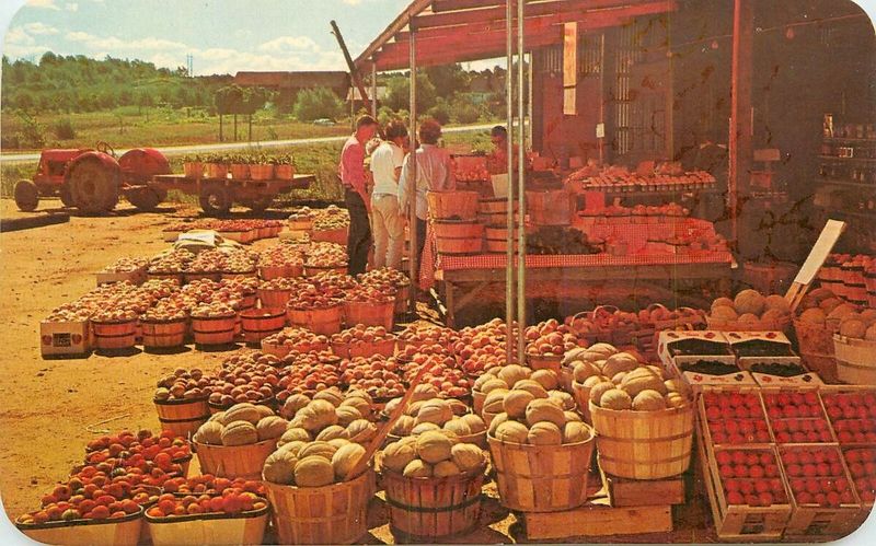 Quaint Produce Stands