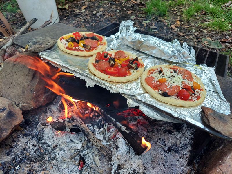 Campfire Pizza