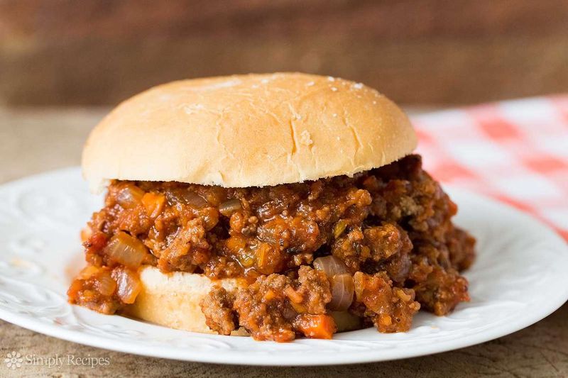 Beef Sloppy Joes