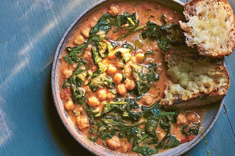 Chickpea and Spinach Stew