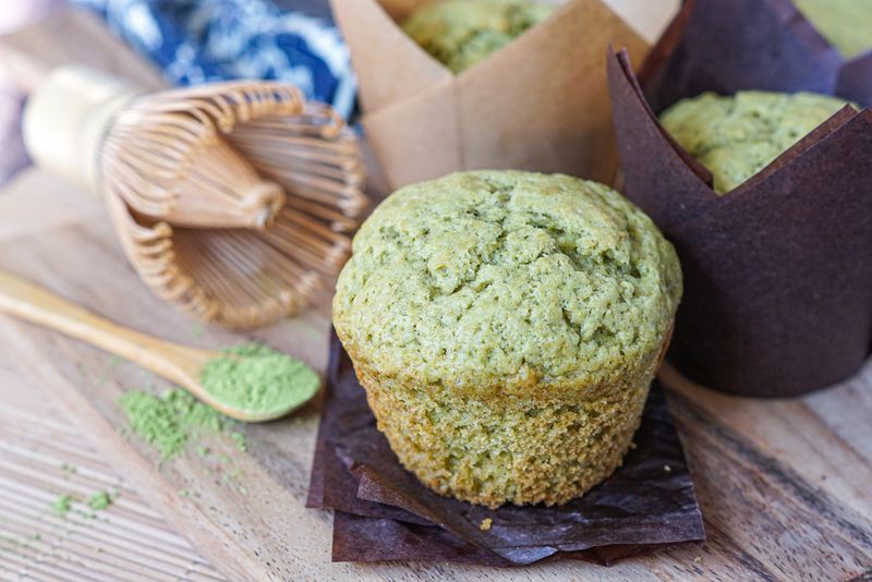 Matcha Green Tea Muffins