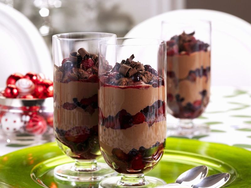 Chocolate Berry Parfaits