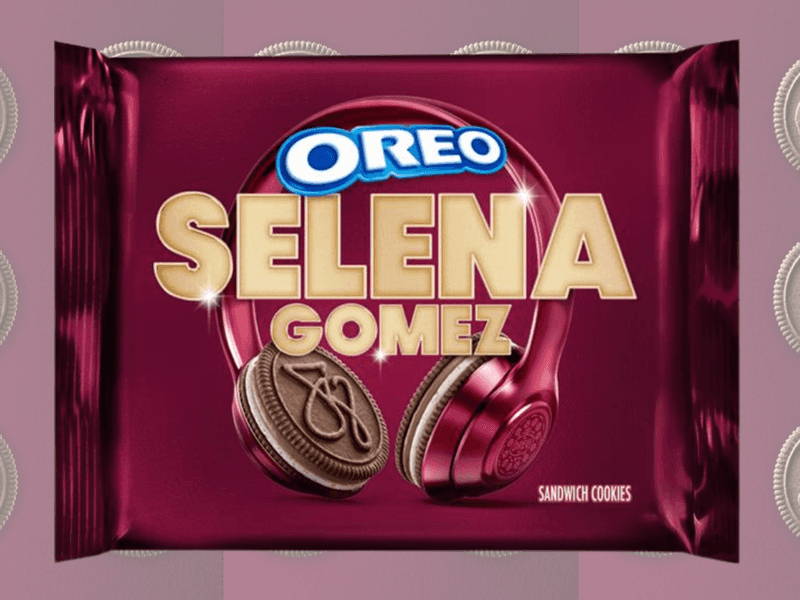 Oreo Selena Gomez Limited Edition Cookie