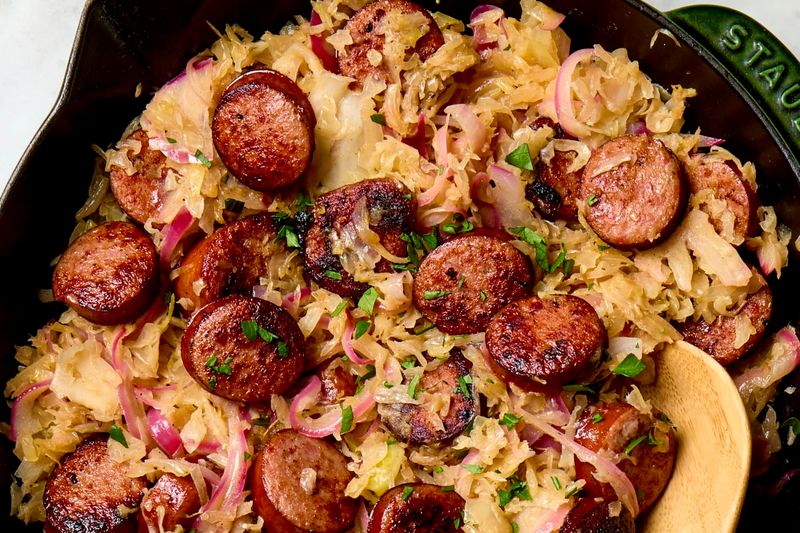 Sauerkraut Stir-Fry