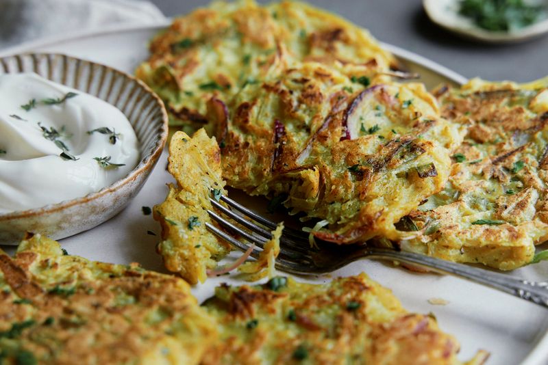 Sauerkraut Fritters