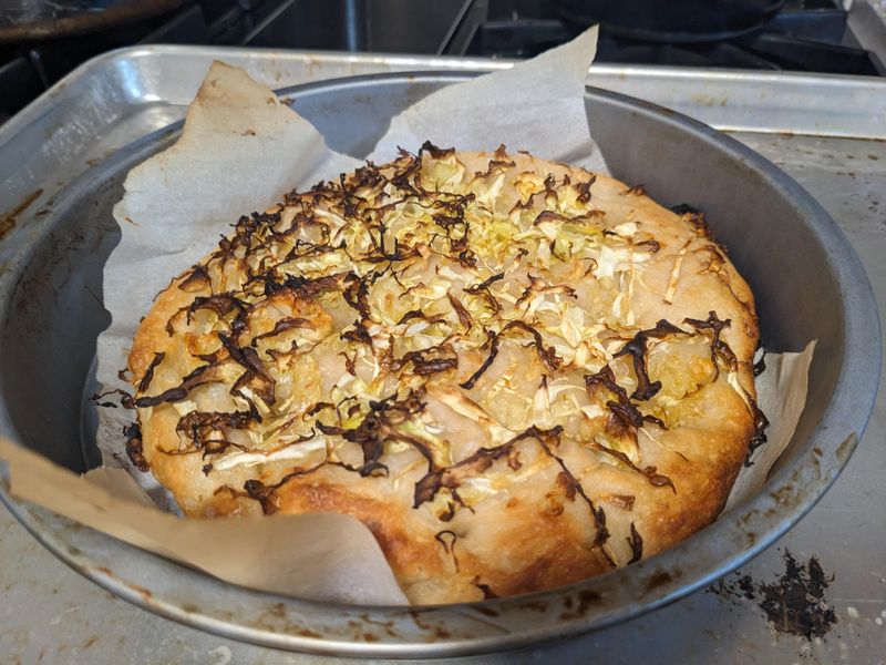 Sauerkraut Focaccia