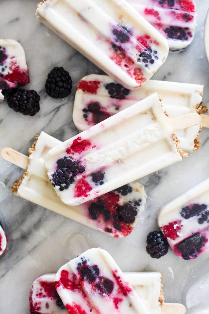 Yogurt Parfait Pops