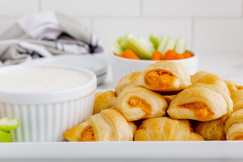 Buffalo Chicken Crescents