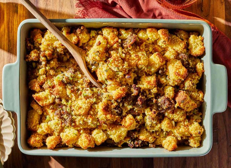 Sausage and Cornbread Dressing