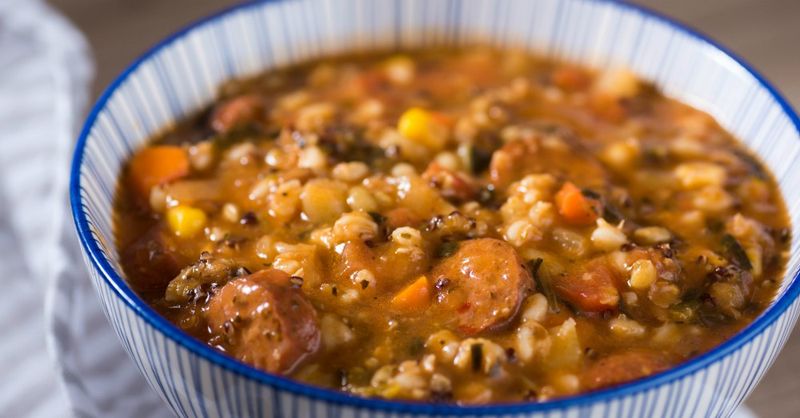 Sausage and Barley Soup
