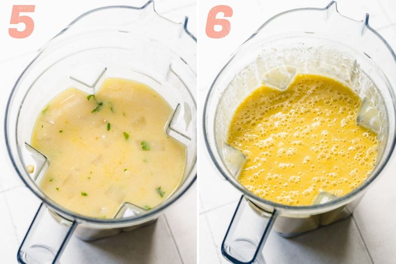 Blend Coconut Milk and Corn