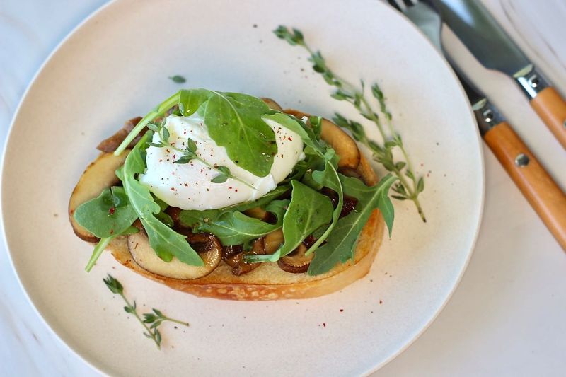 Poached Eggs on Toast