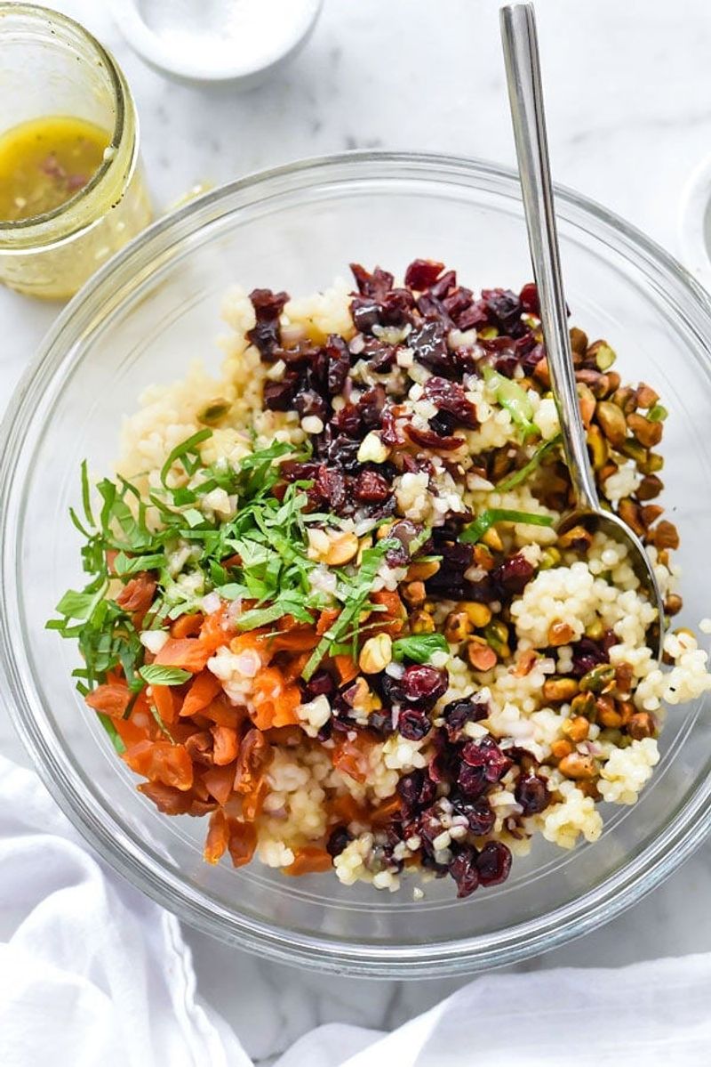 Couscous with Nuts and Dried Fruits