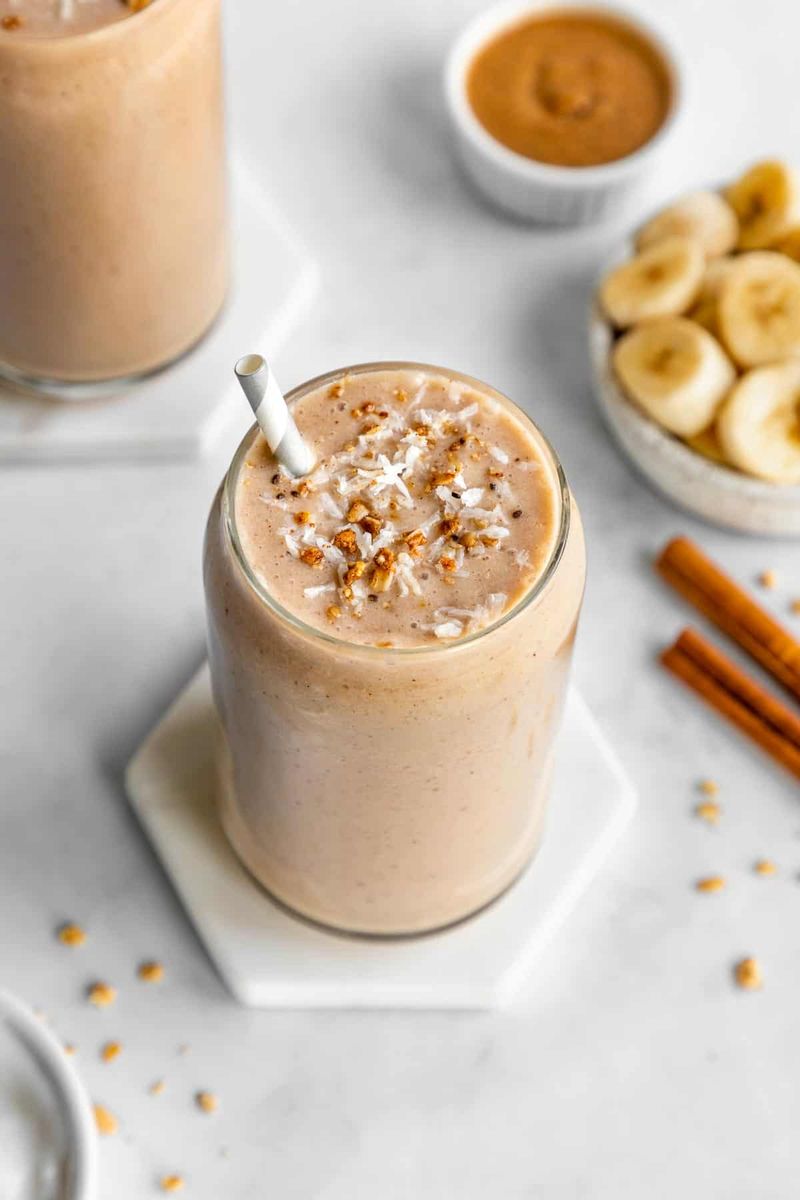 Almond Butter Banana Smoothie