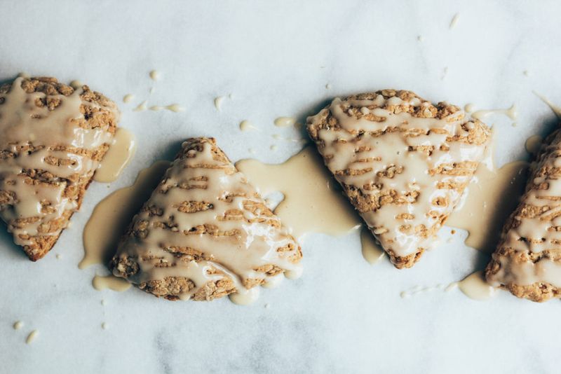 Maple-Oatmeal Scones