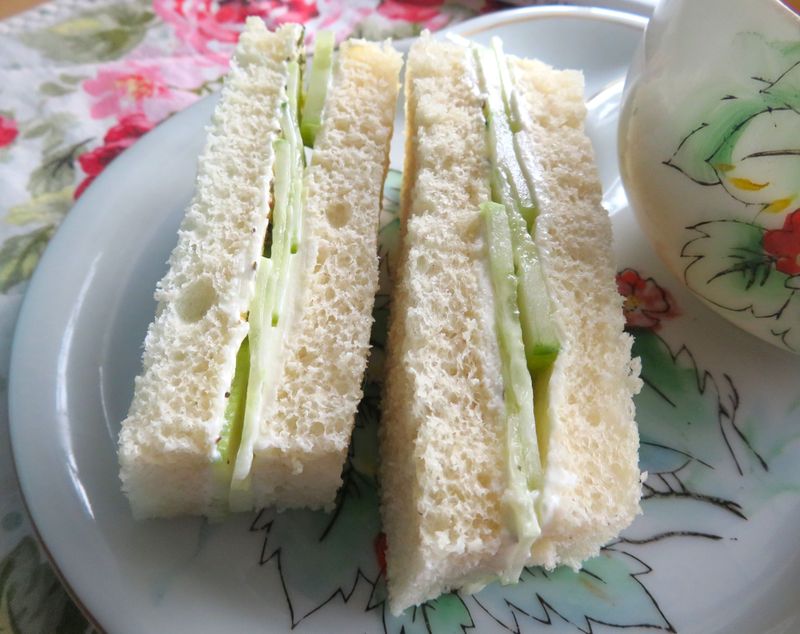 Cream Cheese and Cucumber Sandwiches