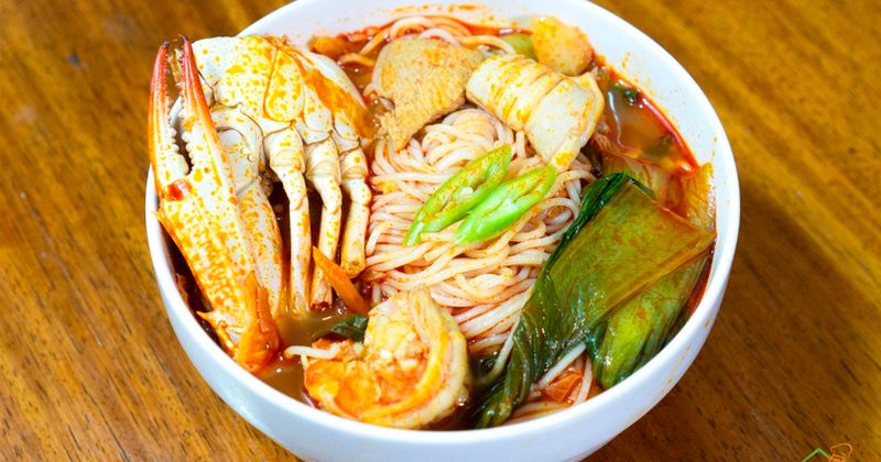 Spicy Seafood Noodle Soup