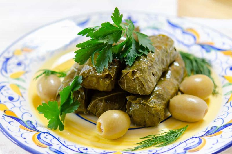 Stuffed Grape Leaves