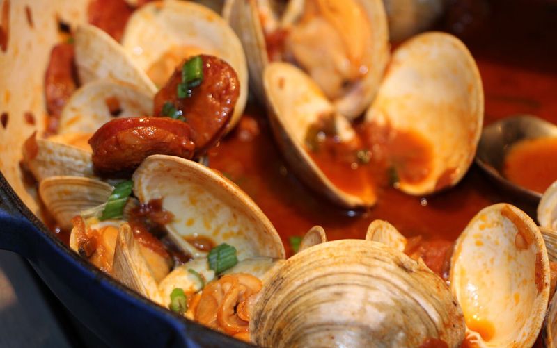 Clam and Chorizo Stew