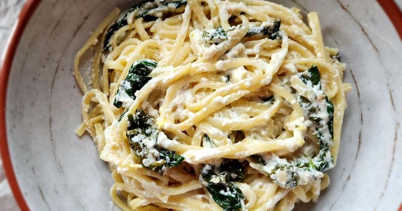 Spinach and Ricotta Spaghetti
