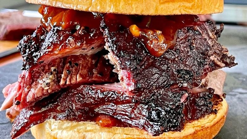 Texas BBQ Brisket Sandwich