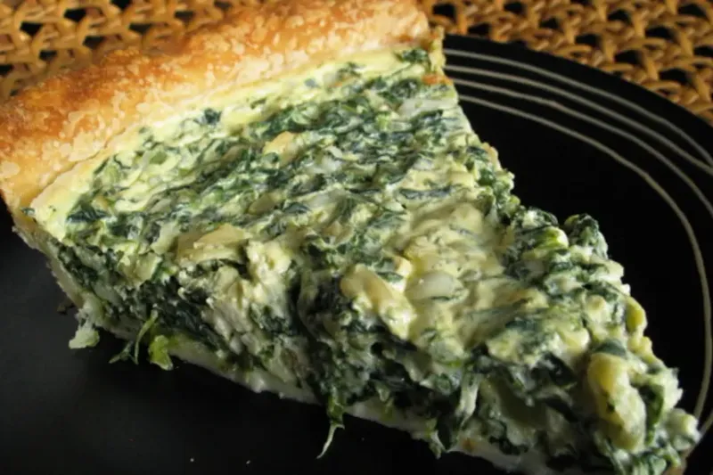 Spinach and Feta Quiche