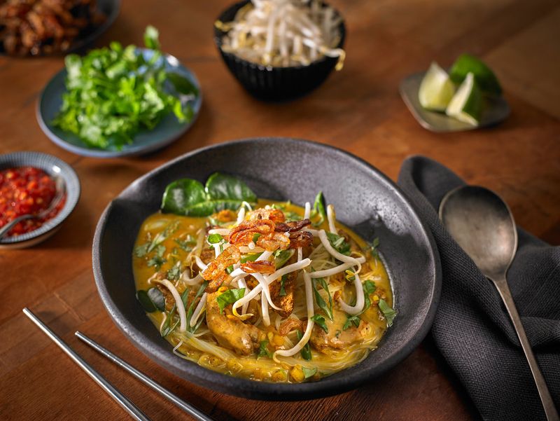 Coconut Curry Rice Noodles