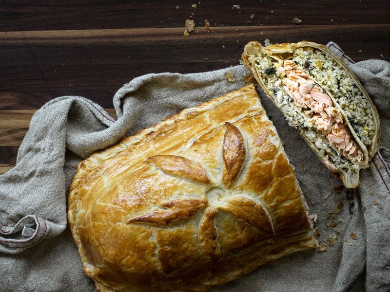 Salmon Coulibiac