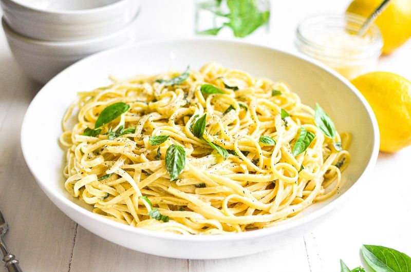 Lemon Basil Pasta