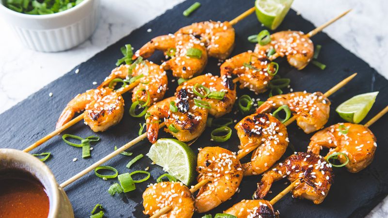 Teriyaki Shrimp Skewers