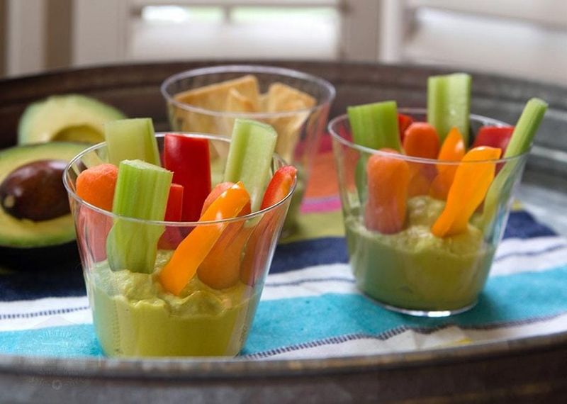 Veggie and Hummus Cups