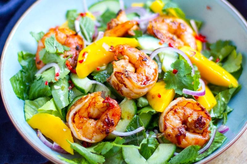 Prawn and Mango Salad