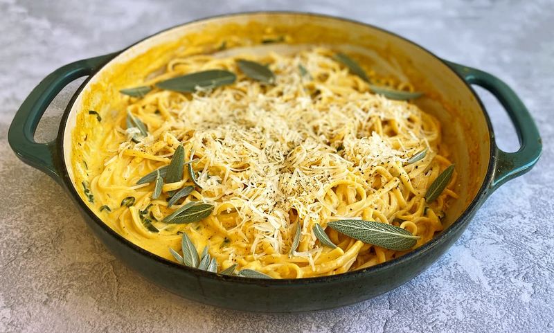 Pumpkin Sage Pasta