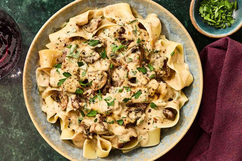 Homemade Beef Stroganoff