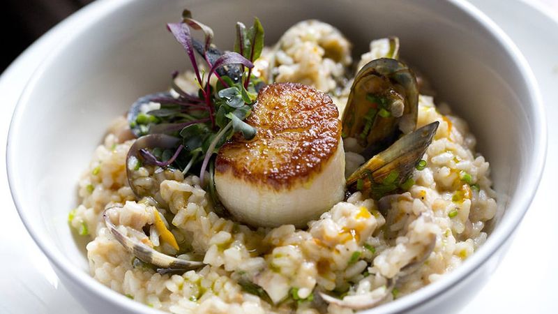 Seafood Cauliflower Risotto