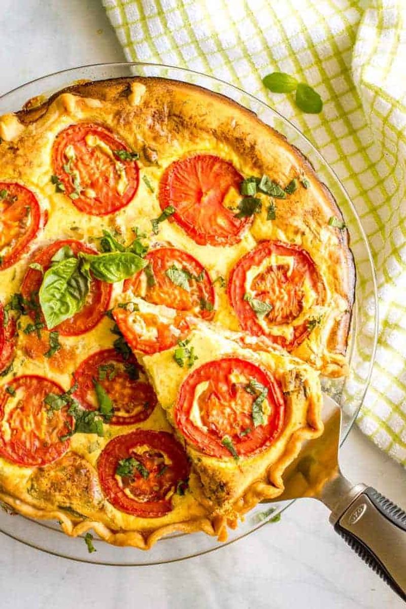 Tomato Basil Tart