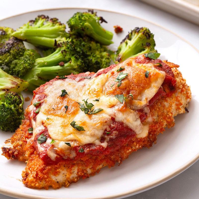 No-Fuss Chicken Parmesan