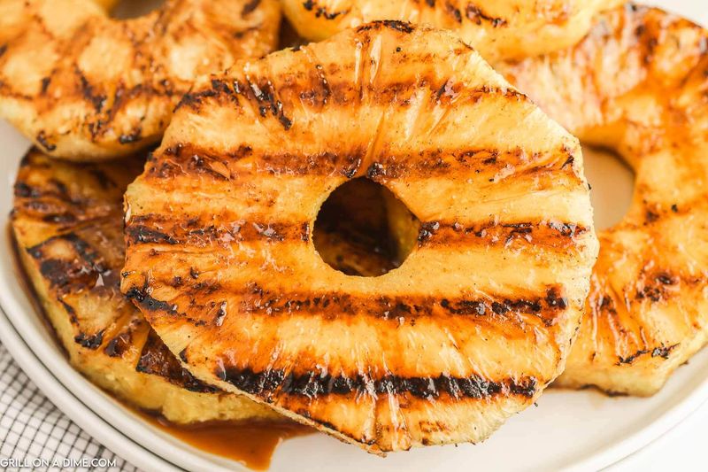 Grilled Pineapple Dessert