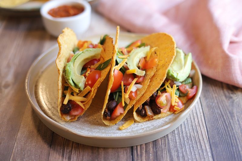 Smoky Black Bean Tacos