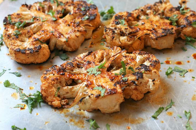 Tandoori Cauliflower Steaks